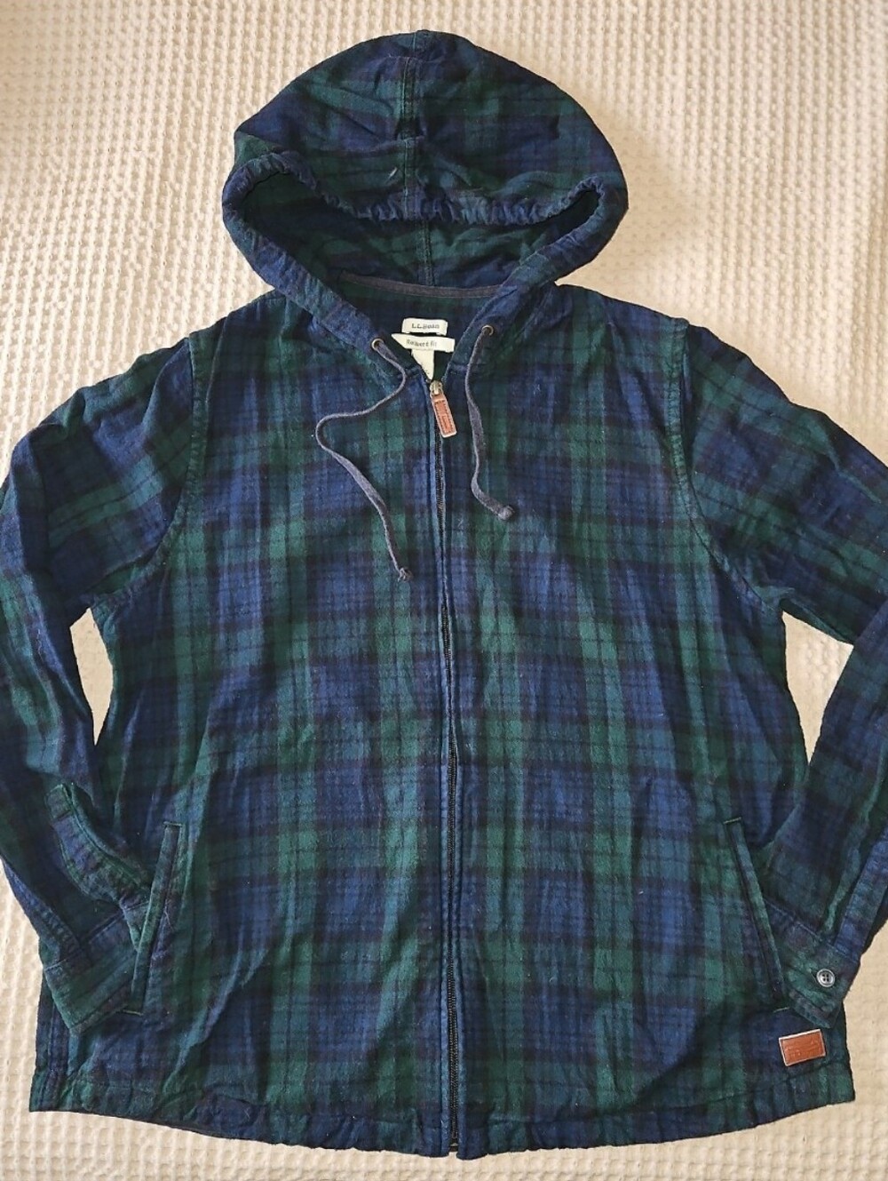 LL Bean Zip Up Hoodie